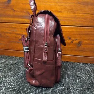 Meishan Daishu Brand Metallic Color Backpack Meishan Daishu | Bags | Meishan Daishu Backpack In Soft  main image 2